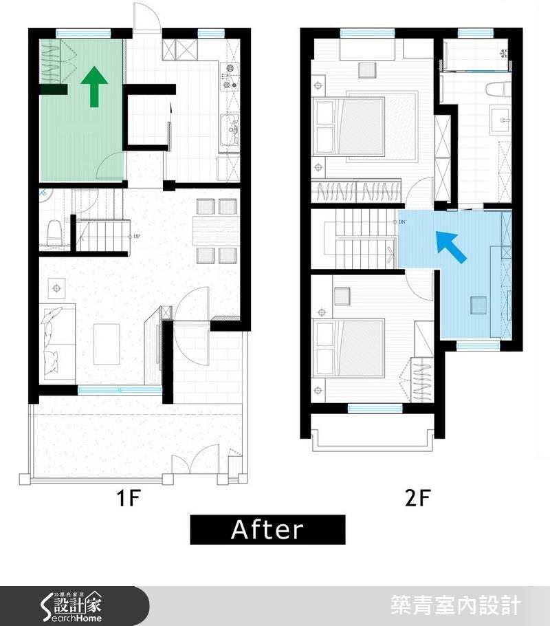 45坪老屋(16~30年)＿北歐風案例圖片＿築青室內裝修有限公司＿築青_39之15