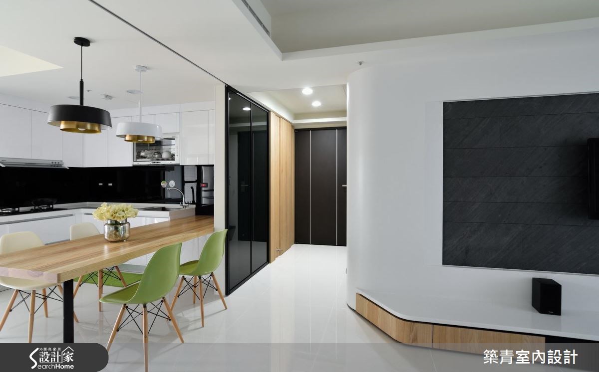 45坪預售屋＿北歐風餐廳案例圖片＿築青室內裝修有限公司＿築青_40之2