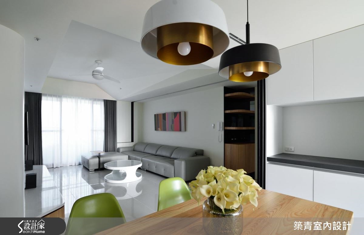 45坪預售屋＿北歐風客廳案例圖片＿築青室內裝修有限公司＿築青_40之10