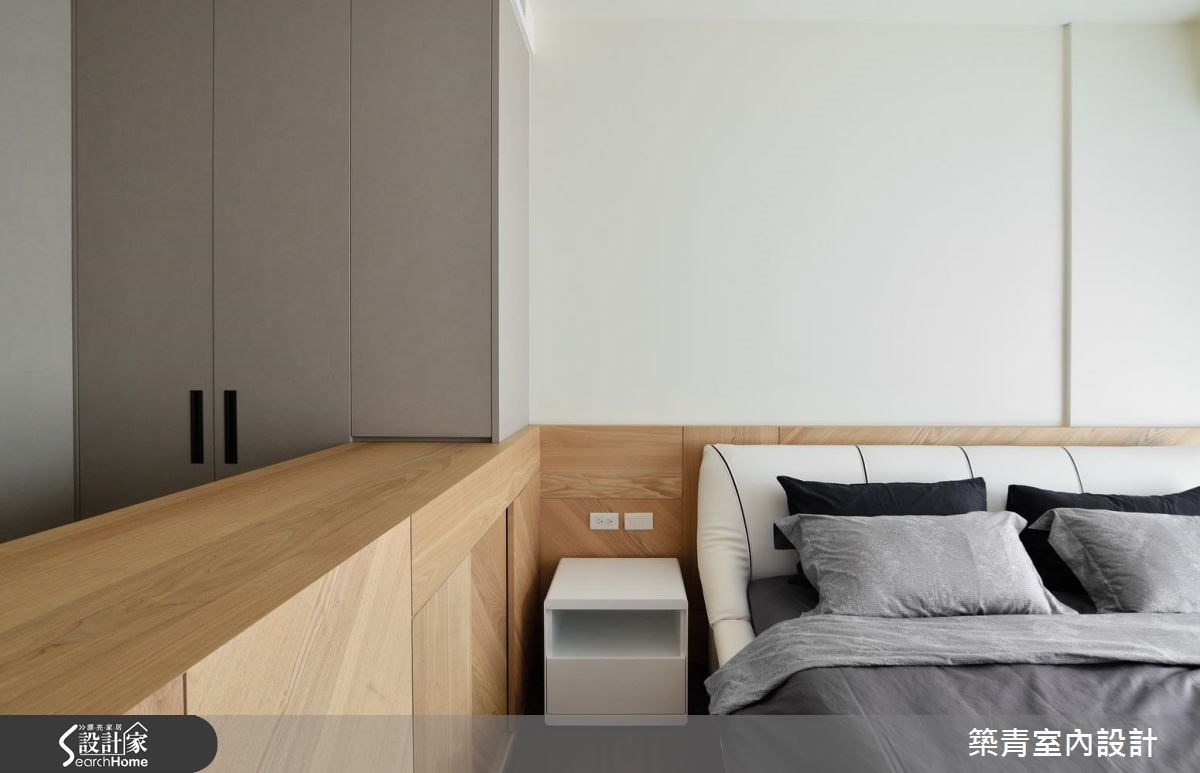 45坪預售屋＿北歐風臥室案例圖片＿築青室內裝修有限公司＿築青_40之14