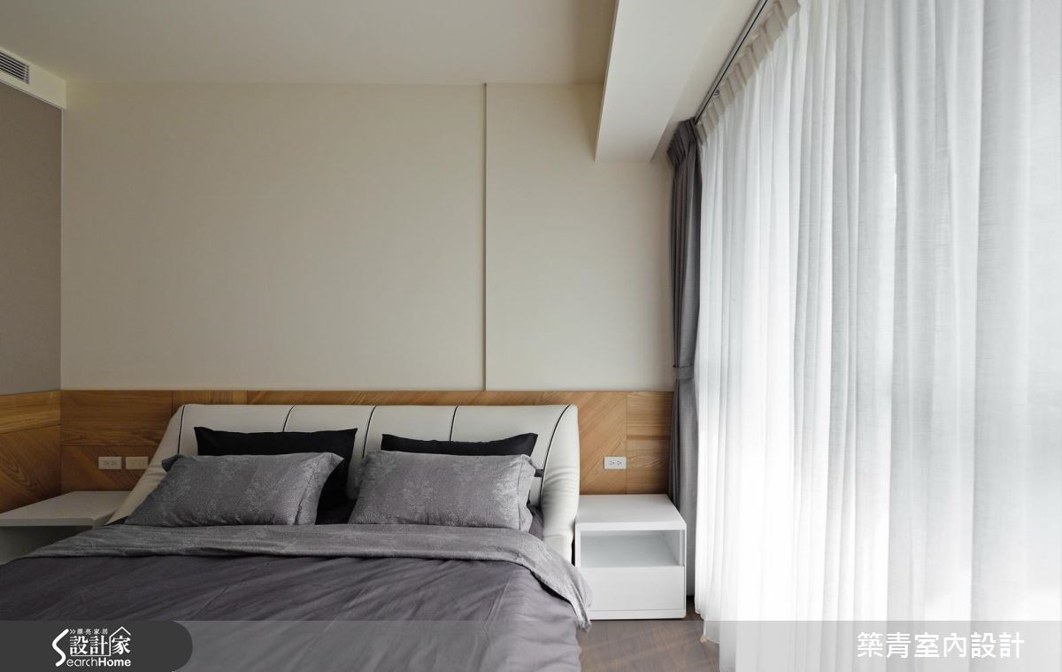 45坪預售屋＿北歐風臥室案例圖片＿築青室內裝修有限公司＿築青_40之15