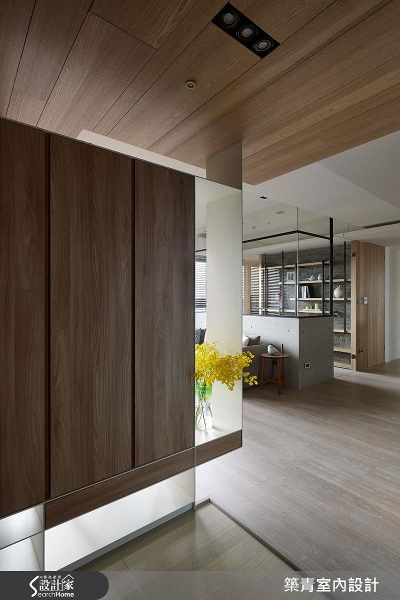 45坪預售屋＿現代風玄關案例圖片＿築青室內裝修有限公司＿築青_41之2