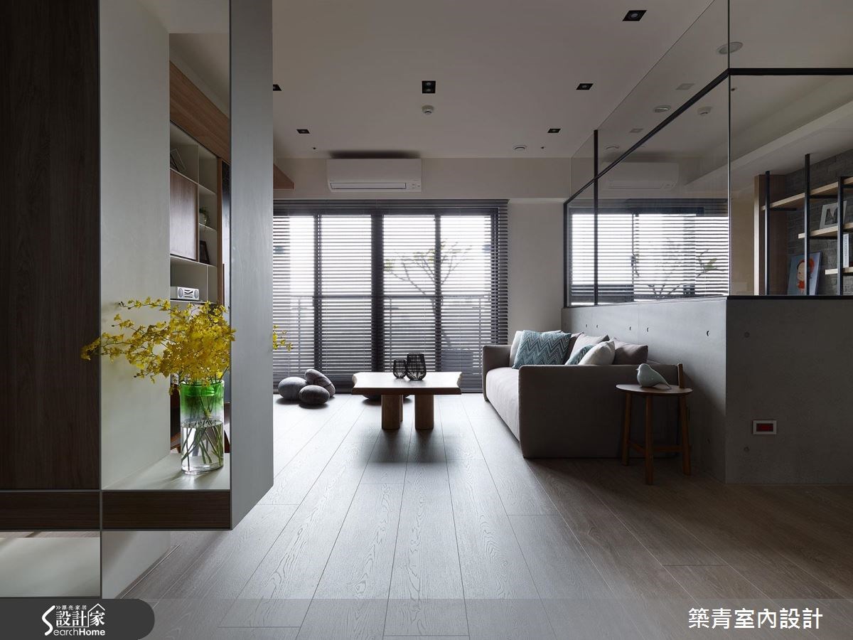 45坪預售屋＿現代風客廳案例圖片＿築青室內裝修有限公司＿築青_41之3