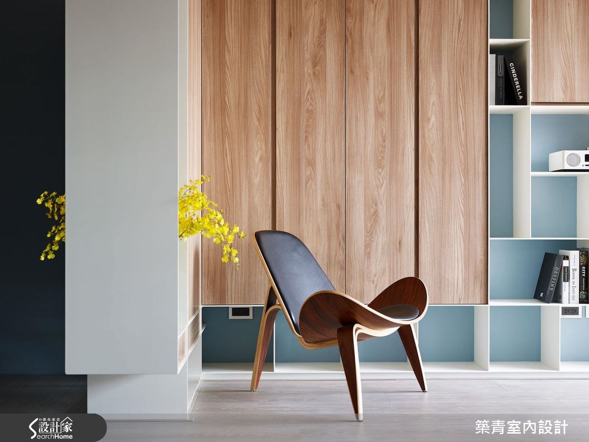45坪預售屋＿現代風客廳案例圖片＿築青室內裝修有限公司＿築青_41之6