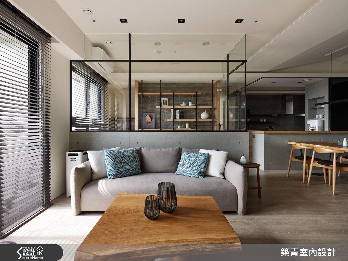 45坪預售屋＿現代風客廳案例圖片＿築青室內裝修有限公司＿築青_41之10