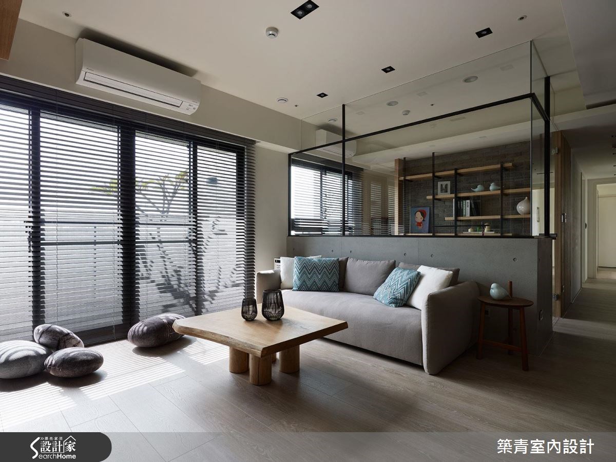 45坪預售屋＿現代風客廳案例圖片＿築青室內裝修有限公司＿築青_41之11