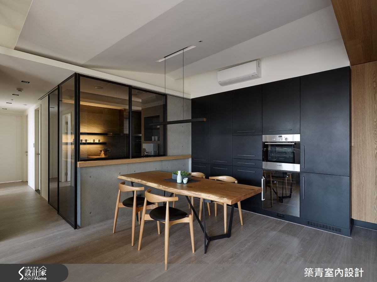 45坪預售屋＿現代風餐廳案例圖片＿築青室內裝修有限公司＿築青_41之15