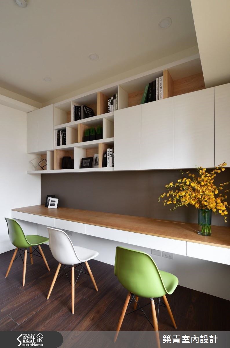40坪預售屋＿北歐風書房案例圖片＿築青室內裝修有限公司＿築青_42之14