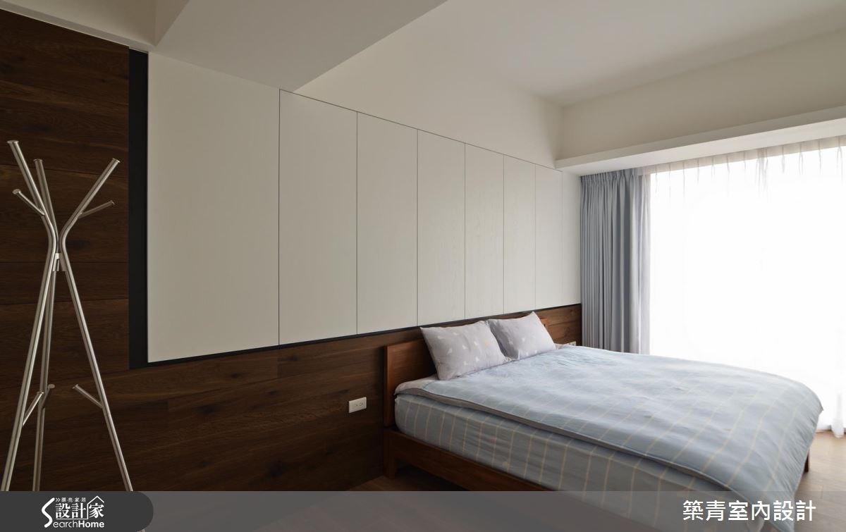 40坪預售屋＿北歐風臥室案例圖片＿築青室內裝修有限公司＿築青_42之18