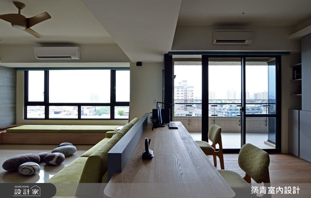 45坪預售屋＿現代風客廳書房臥榻案例圖片＿築青室內裝修有限公司＿築青_43之15