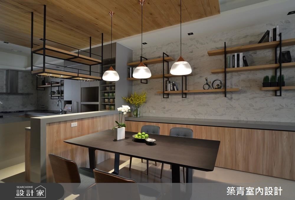 90坪新成屋(5年以下)＿現代風餐廳廚房案例圖片＿築青室內裝修有限公司＿築青_44之8