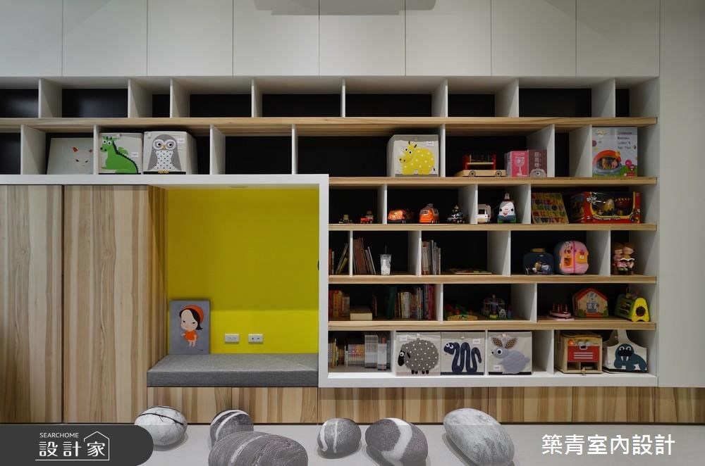 90坪新成屋(5年以下)＿現代風書房案例圖片＿築青室內裝修有限公司＿築青_44之19
