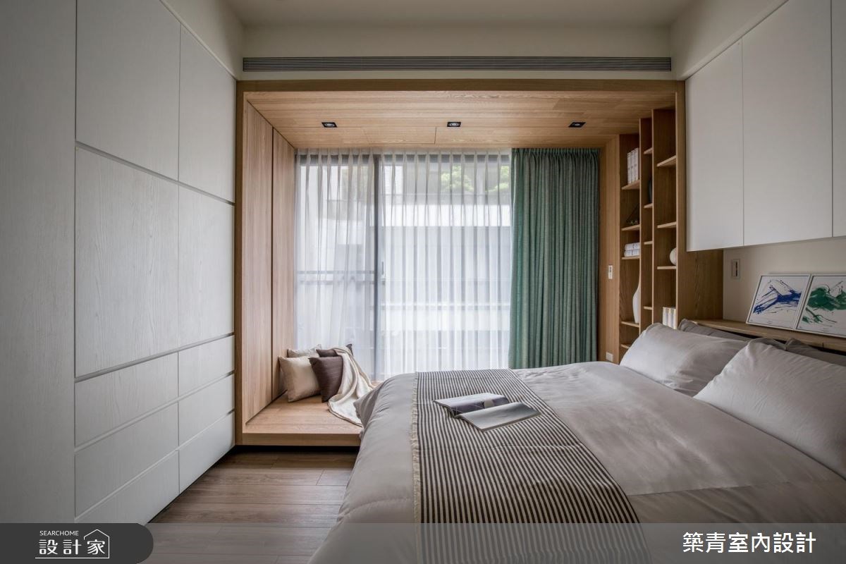90坪新成屋(5年以下)＿現代風臥室臥榻案例圖片＿築青室內裝修有限公司＿築青_46之16