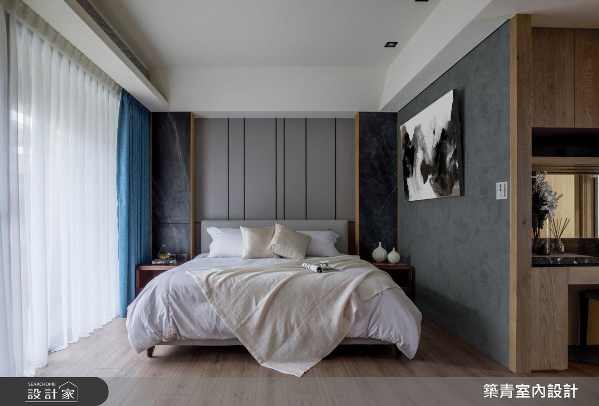 90坪新成屋(5年以下)＿現代風臥室案例圖片＿築青室內裝修有限公司＿築青_46之19