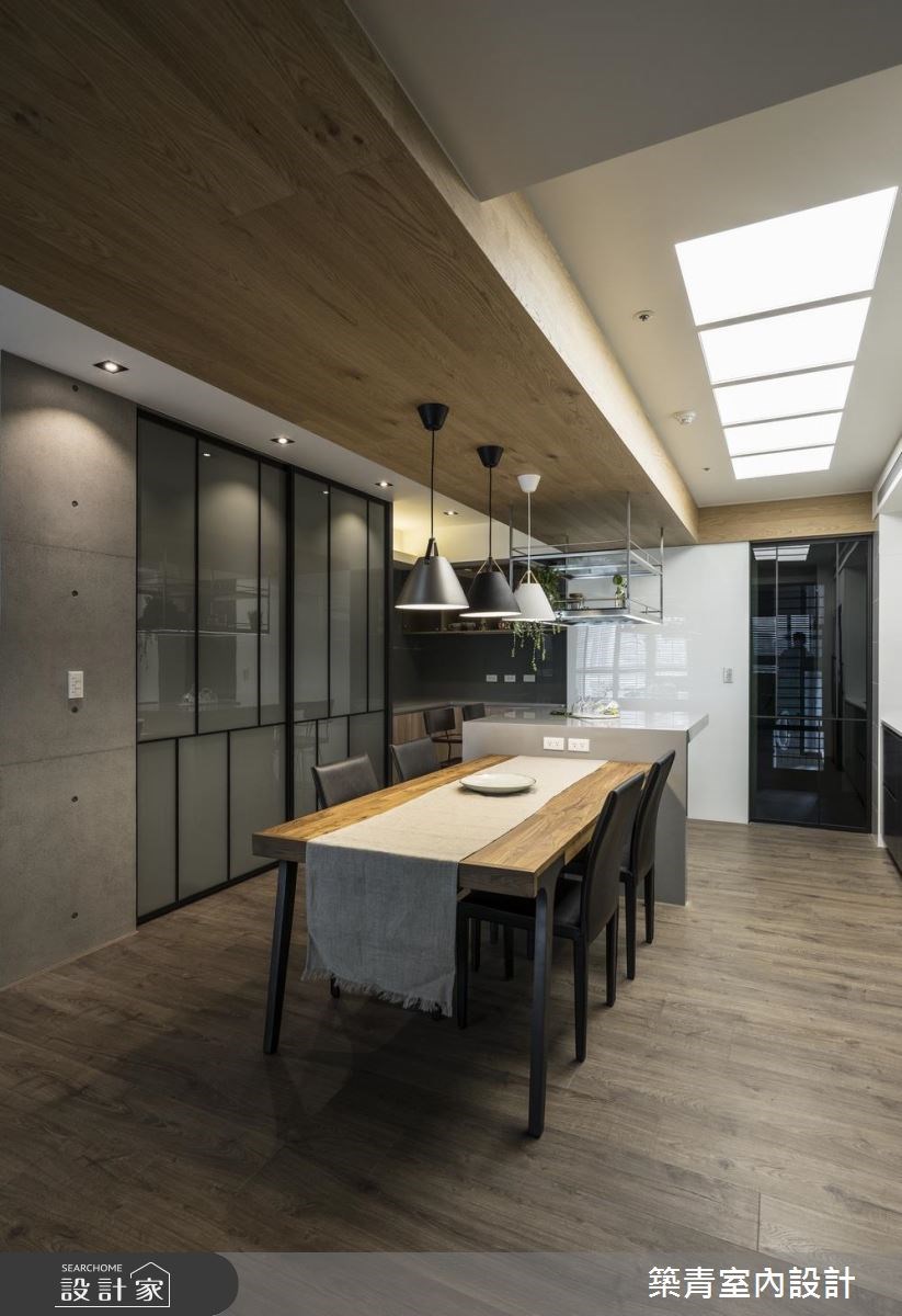 45坪新成屋(5年以下)＿現代風餐廳案例圖片＿築青室內裝修有限公司＿築青_47之14