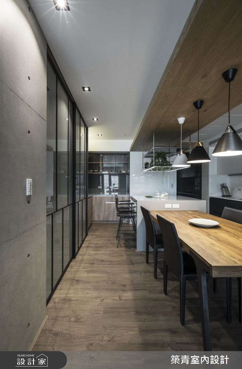 45坪新成屋(5年以下)＿現代風餐廳案例圖片＿築青室內裝修有限公司＿築青_47之15