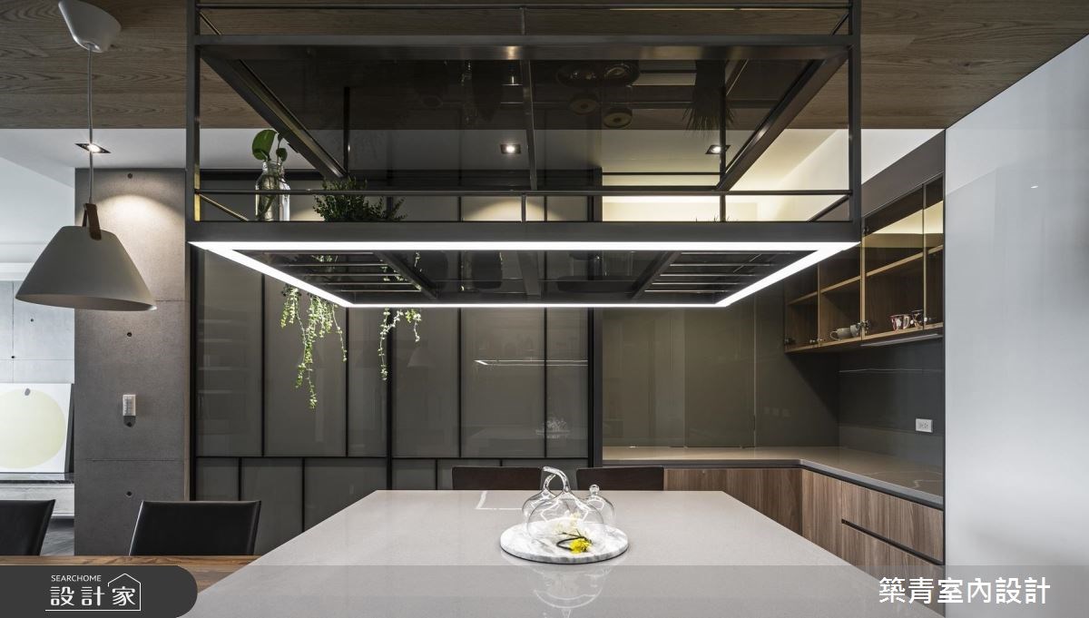45坪新成屋(5年以下)＿現代風餐廳案例圖片＿築青室內裝修有限公司＿築青_47之17