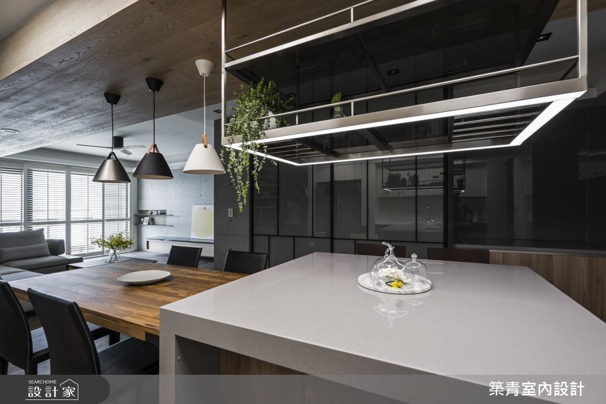 45坪新成屋(5年以下)＿現代風餐廳案例圖片＿築青室內裝修有限公司＿築青_47之18