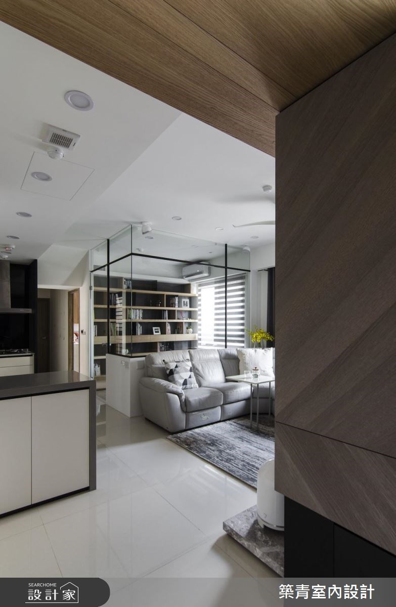 40坪預售屋＿現代風客廳案例圖片＿築青室內裝修有限公司＿築青_48之5
