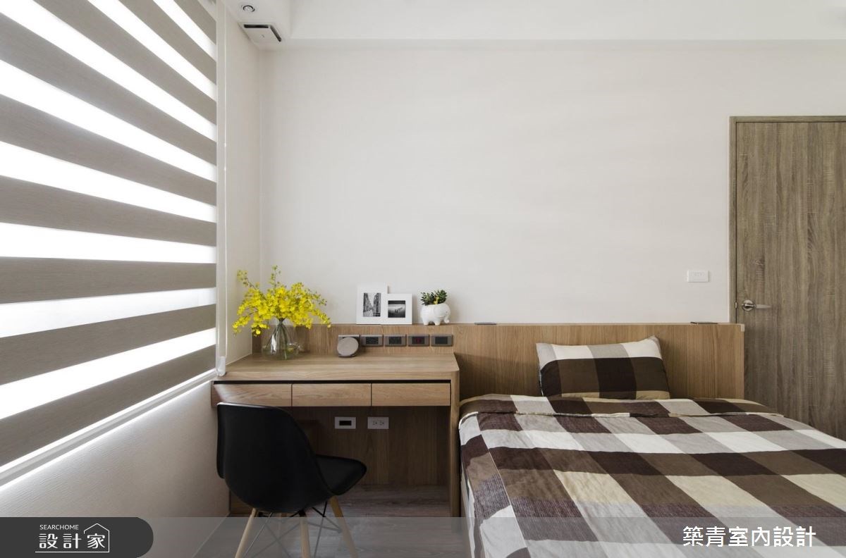 40坪預售屋＿現代風臥室案例圖片＿築青室內裝修有限公司＿築青_48之19