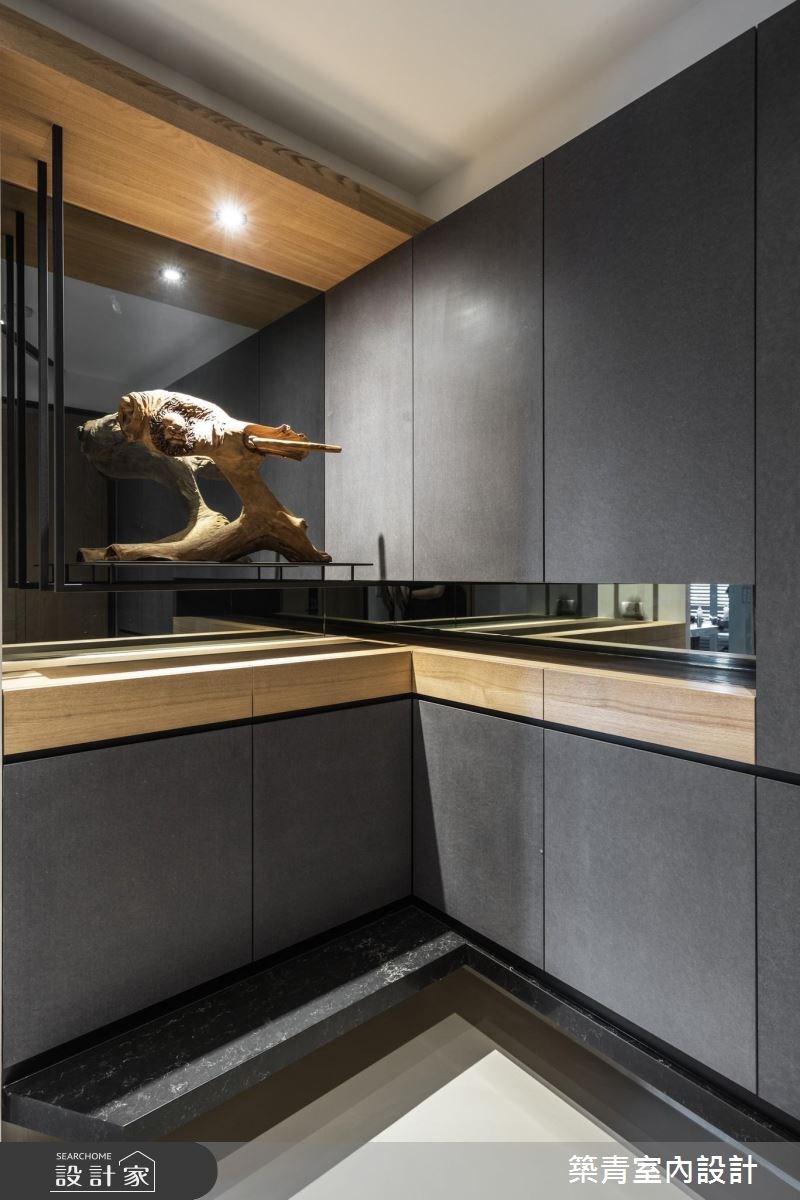 32坪新成屋(5年以下)＿混搭風玄關案例圖片＿築青室內裝修有限公司＿築青_49之1