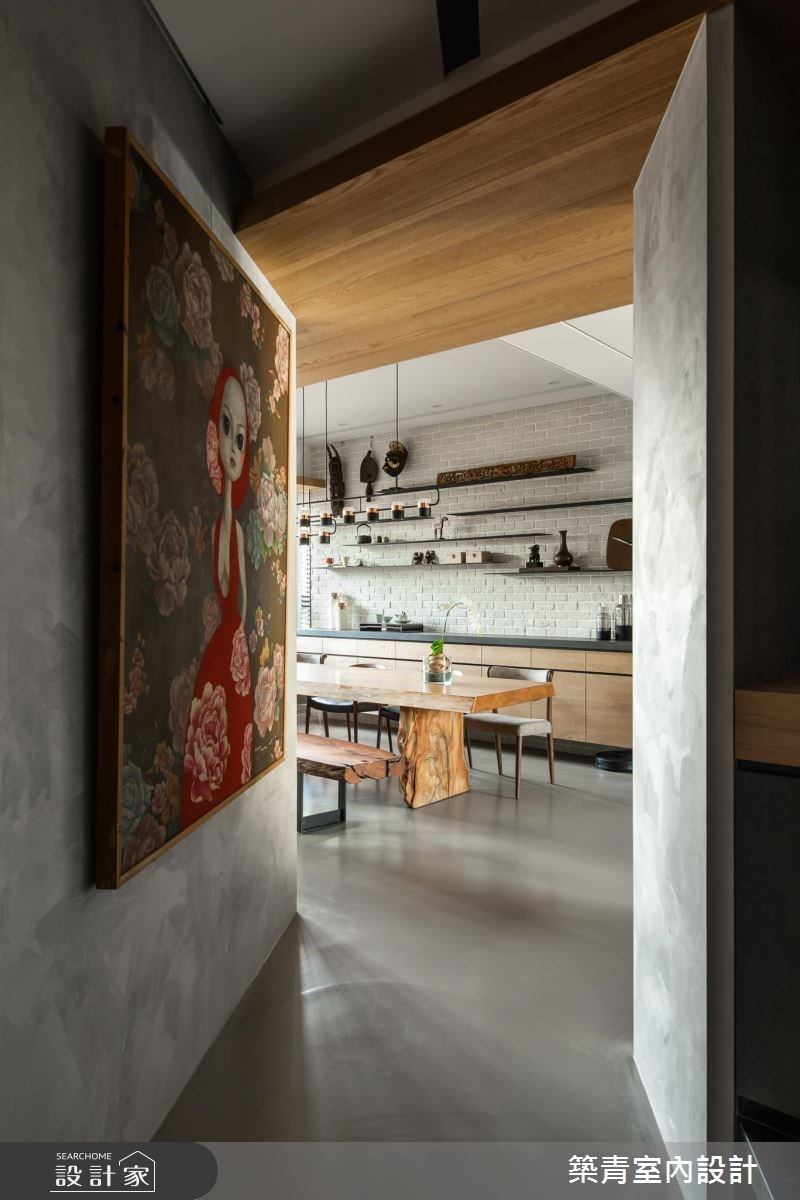 32坪新成屋(5年以下)＿混搭風玄關案例圖片＿築青室內裝修有限公司＿築青_49之2
