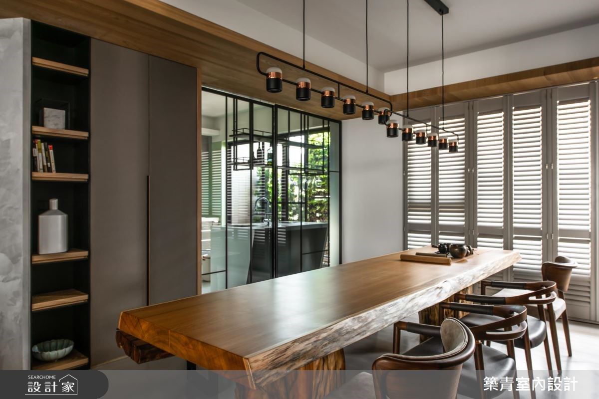 32坪新成屋(5年以下)＿混搭風餐廳案例圖片＿築青室內裝修有限公司＿築青_49之8