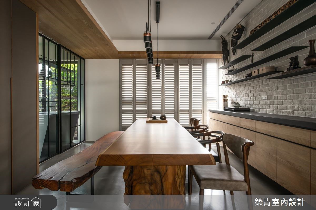 32坪新成屋(5年以下)＿混搭風餐廳案例圖片＿築青室內裝修有限公司＿築青_49之9