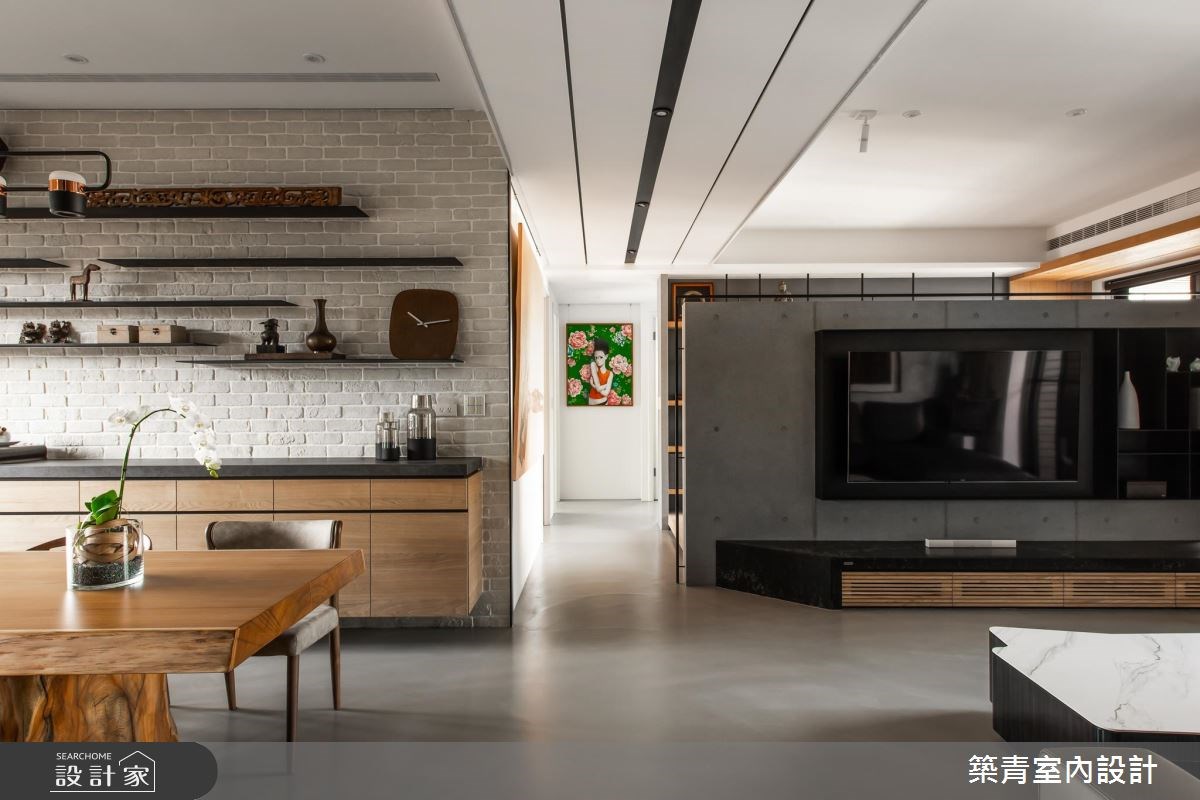 32坪新成屋(5年以下)＿混搭風走廊案例圖片＿築青室內裝修有限公司＿築青_49之13