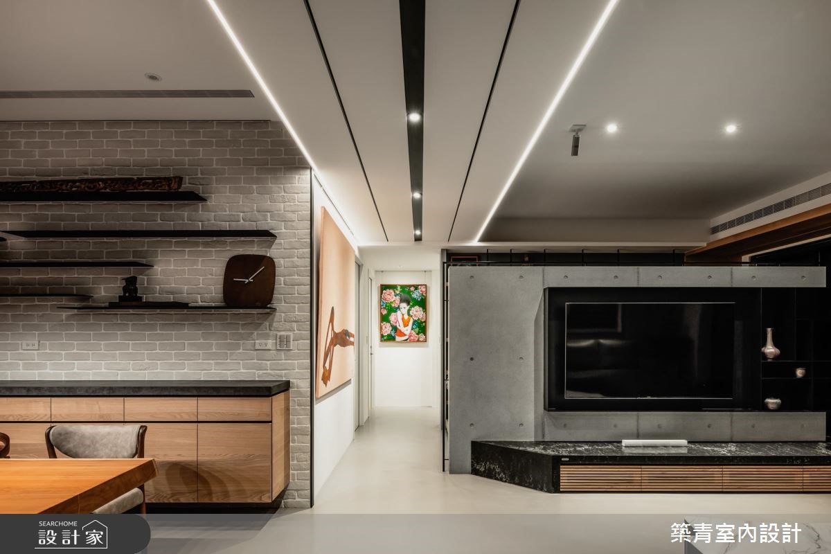 32坪新成屋(5年以下)＿混搭風走廊案例圖片＿築青室內裝修有限公司＿築青_49之14