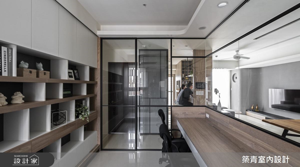 40坪預售屋＿現代風書房案例圖片＿築青室內裝修有限公司＿築青_50之13
