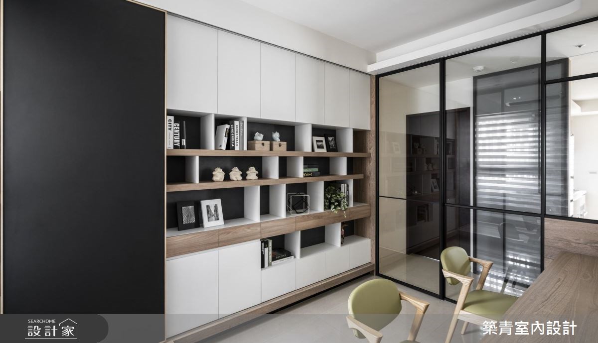 40坪預售屋＿現代風餐廳書房案例圖片＿築青室內裝修有限公司＿築青_50之14