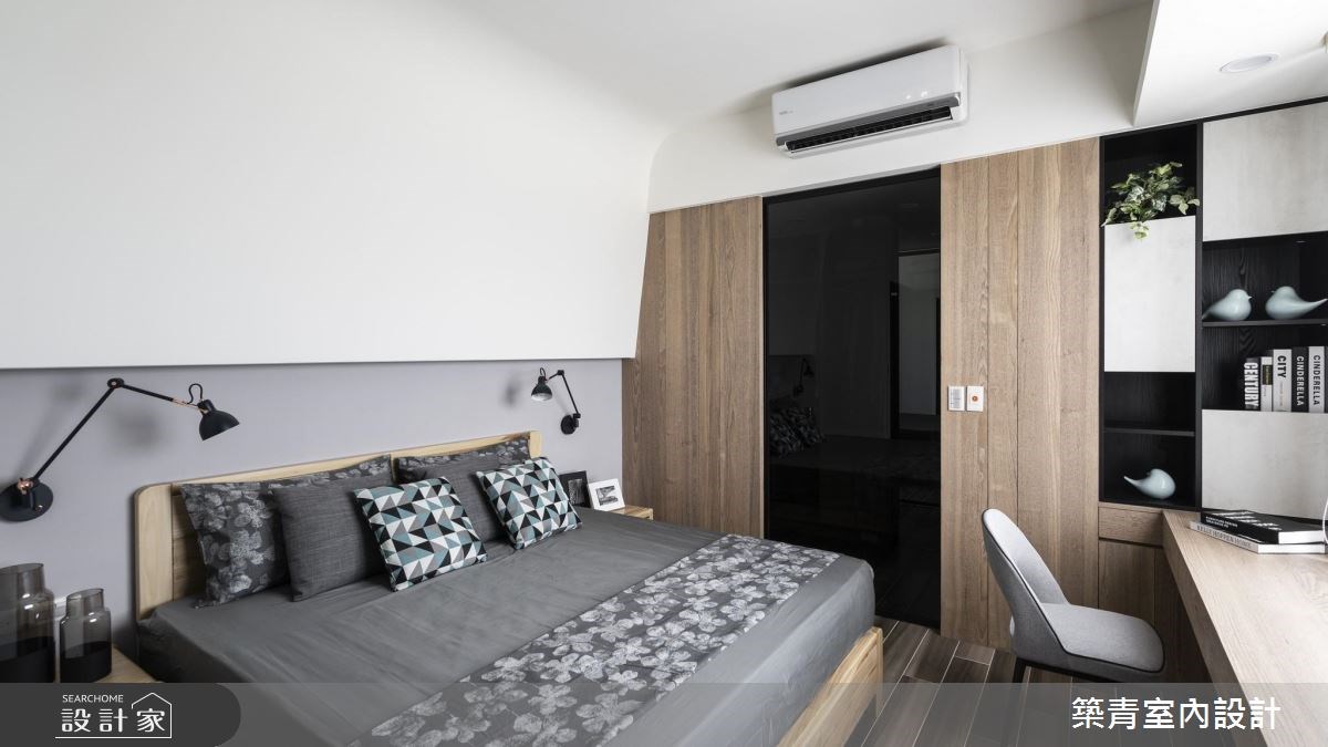 40坪預售屋＿現代風臥室案例圖片＿築青室內裝修有限公司＿築青_50之25