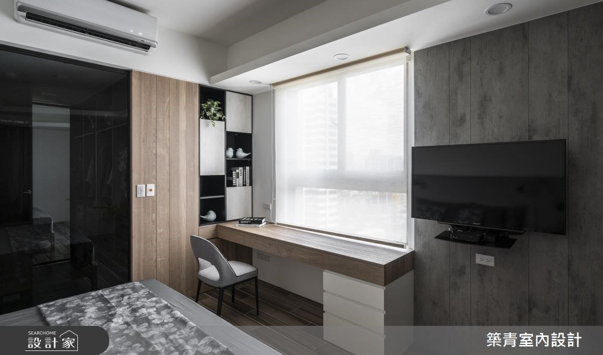40坪預售屋＿現代風臥室案例圖片＿築青室內裝修有限公司＿築青_50之26