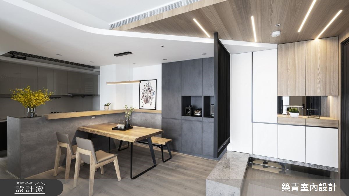 40坪預售屋＿北歐風餐廳案例圖片＿築青室內裝修有限公司＿築青_51之1