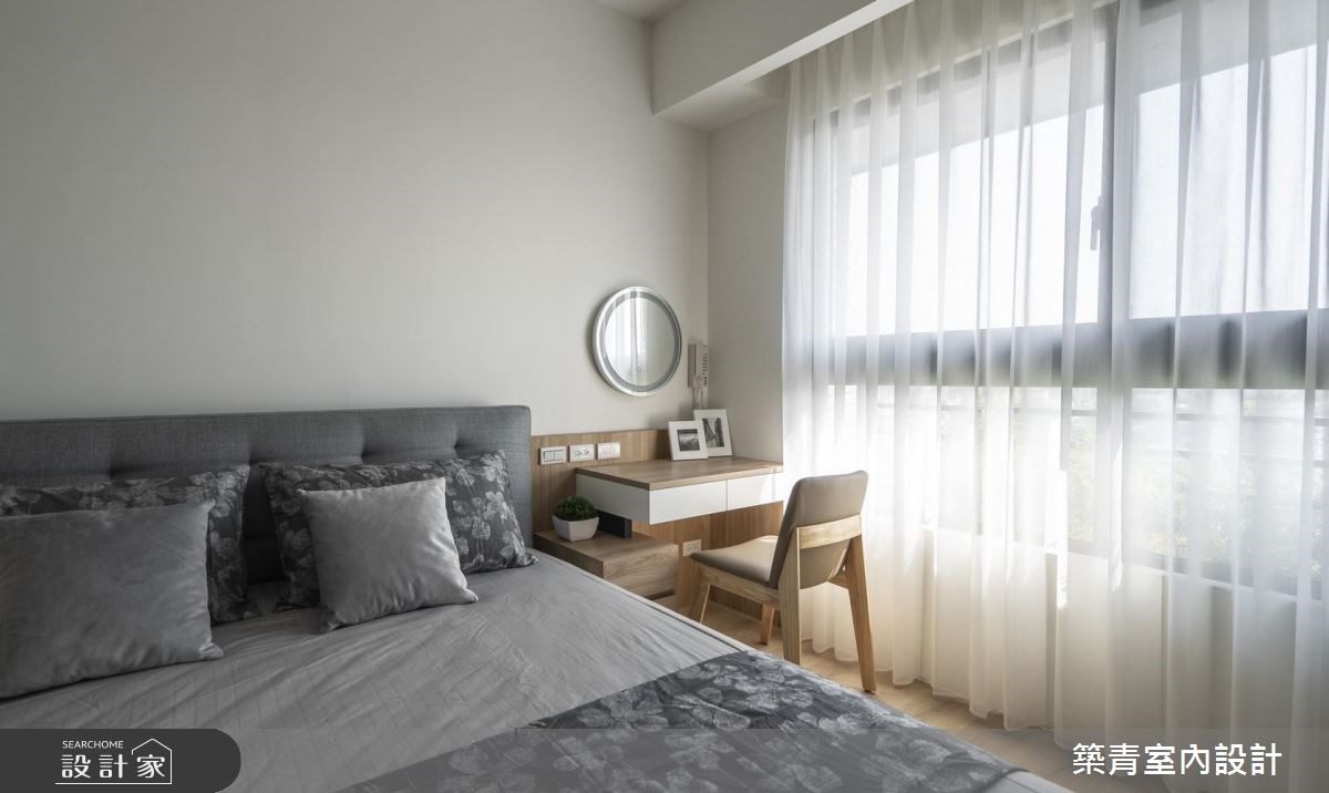 40坪預售屋＿北歐風臥室案例圖片＿築青室內裝修有限公司＿築青_51之17