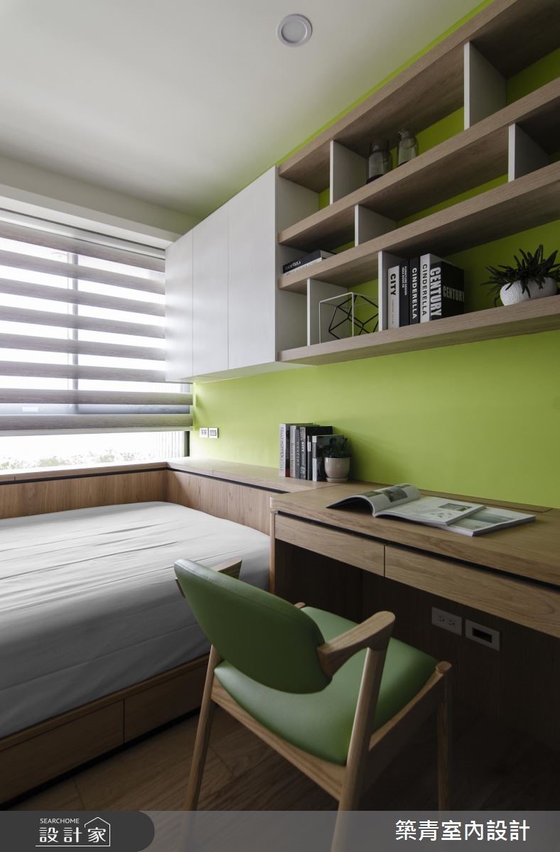 40坪預售屋＿現代風臥室案例圖片＿築青室內裝修有限公司＿築青_52之23