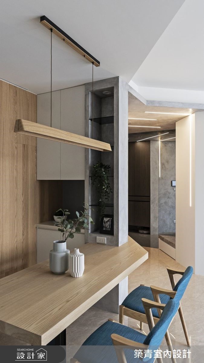 40坪預售屋＿北歐風餐廳案例圖片＿築青室內裝修有限公司＿築青_53之14