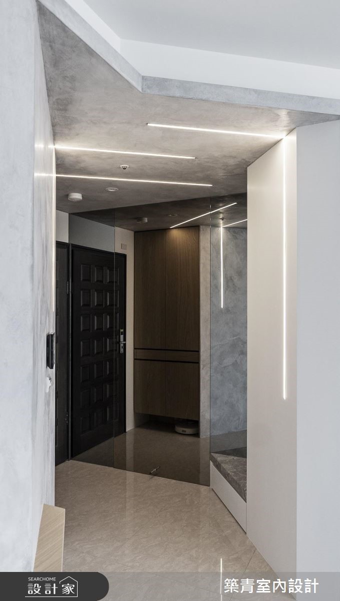 40坪預售屋＿北歐風玄關案例圖片＿築青室內裝修有限公司＿築青_53之1