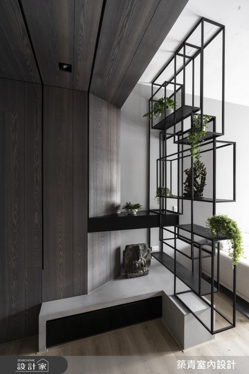 40坪預售屋＿混搭風玄關案例圖片＿築青室內裝修有限公司＿築青_54之3