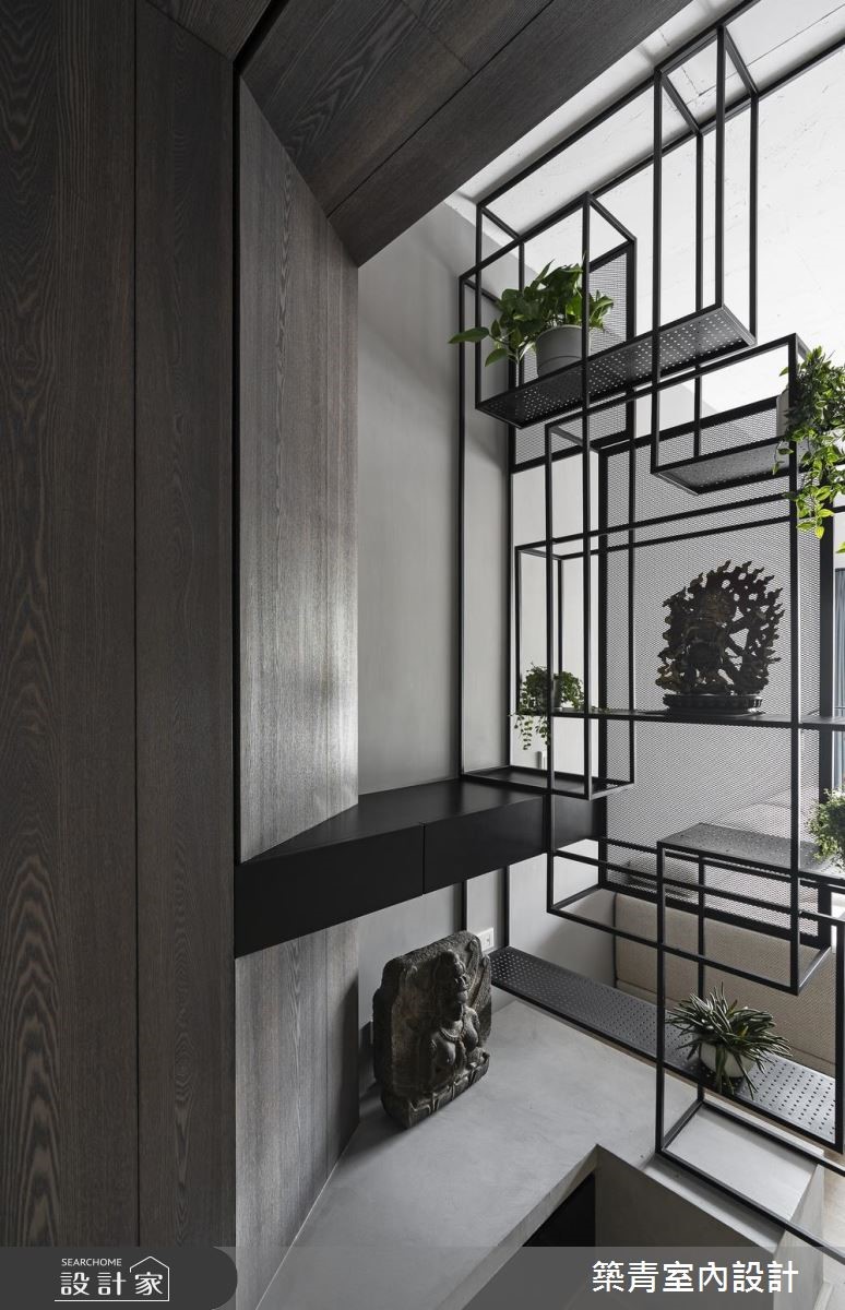 40坪預售屋＿混搭風玄關案例圖片＿築青室內裝修有限公司＿築青_54之2