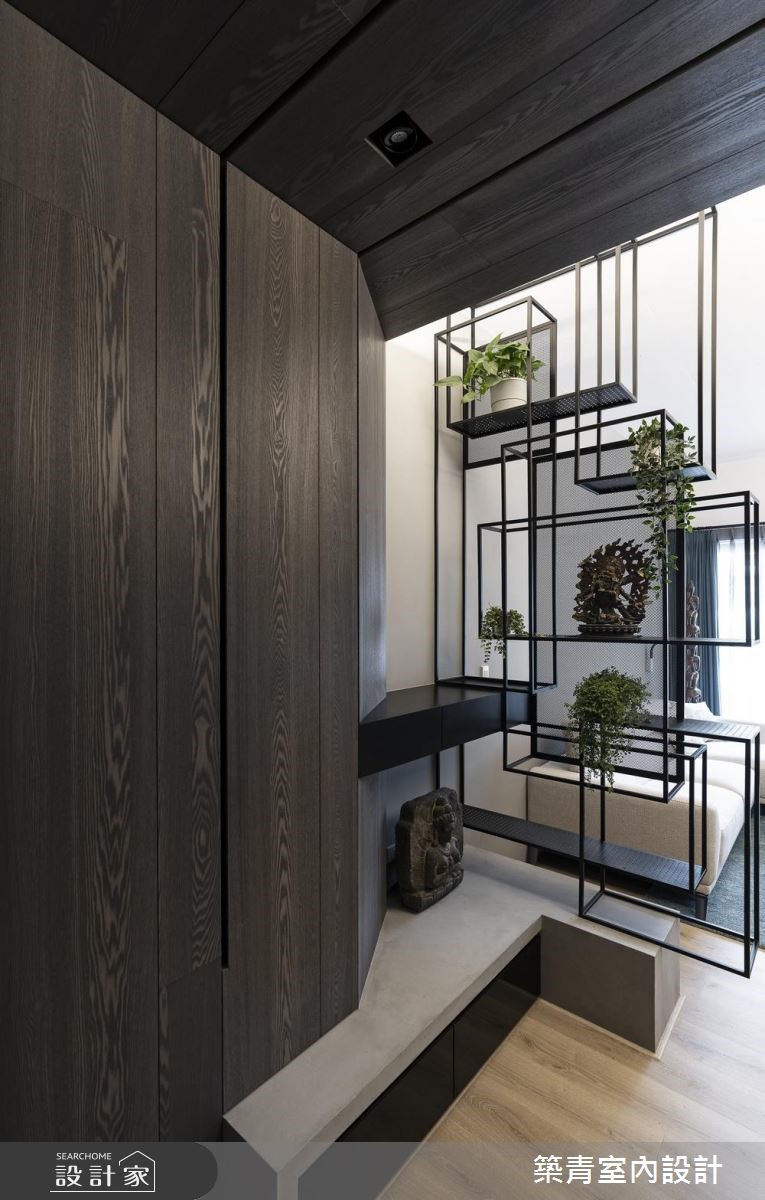 40坪預售屋＿混搭風玄關案例圖片＿築青室內裝修有限公司＿築青_54之1