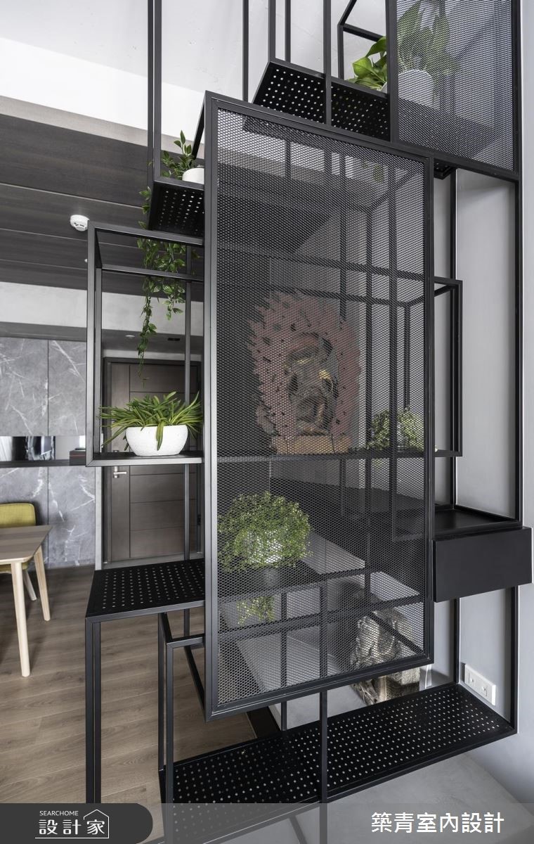 40坪預售屋＿混搭風玄關案例圖片＿築青室內裝修有限公司＿築青_54之9
