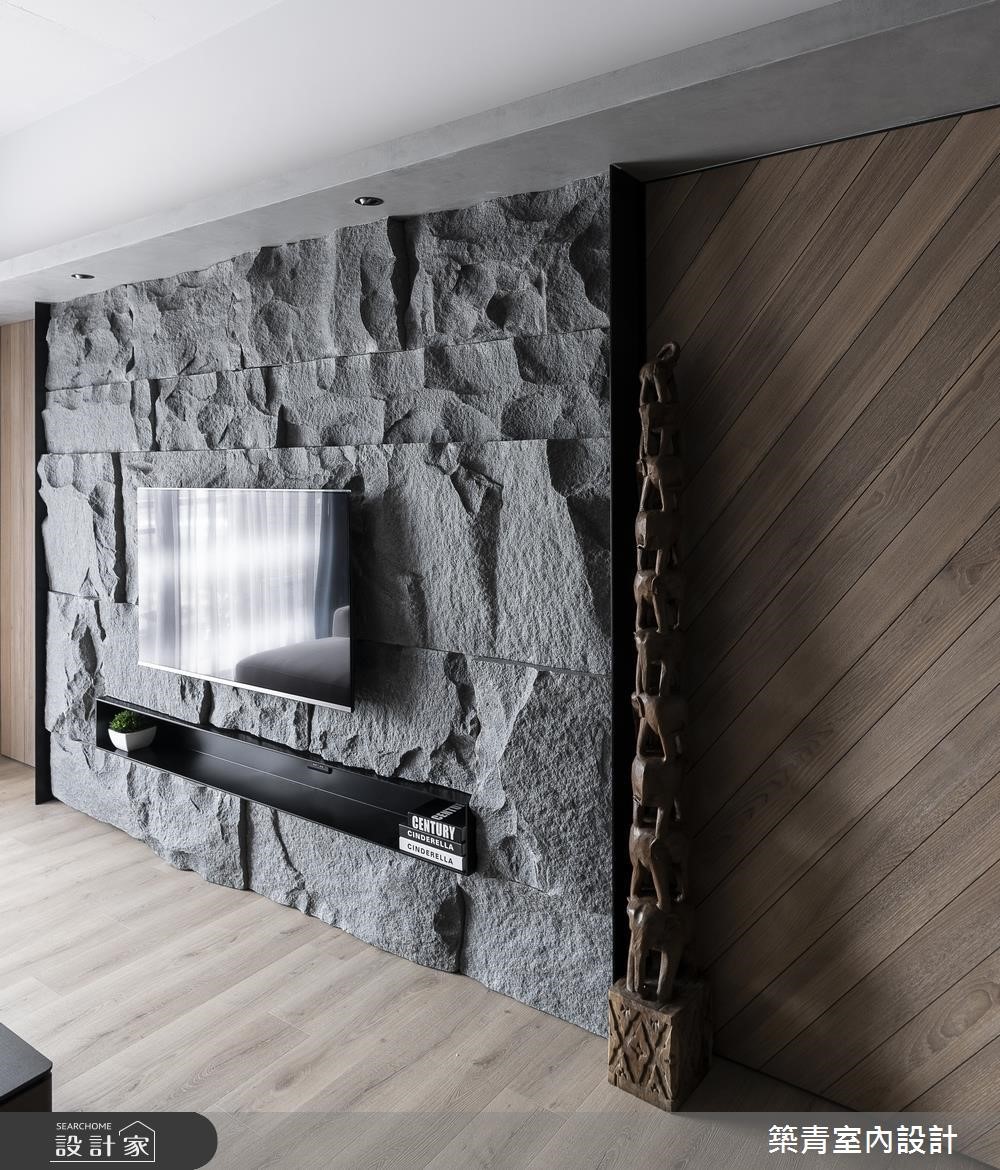 40坪預售屋＿混搭風客廳案例圖片＿築青室內裝修有限公司＿築青_54之12