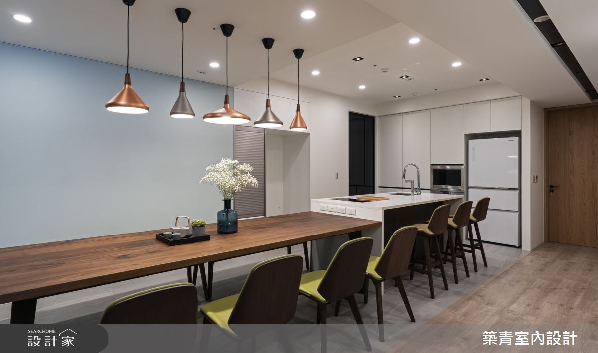 100坪新成屋(5年以下)＿現代風餐廳案例圖片＿築青室內裝修有限公司＿築青_55之10