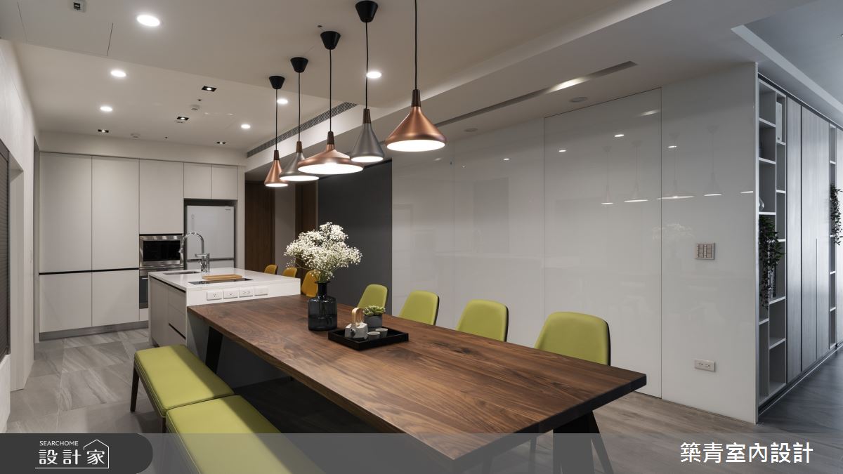 100坪新成屋(5年以下)＿現代風餐廳案例圖片＿築青室內裝修有限公司＿築青_55之11