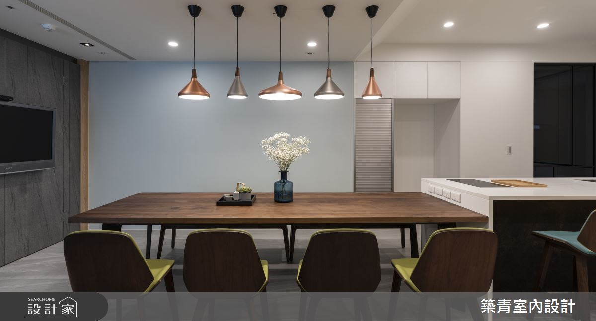 100坪新成屋(5年以下)＿現代風餐廳案例圖片＿築青室內裝修有限公司＿築青_55之13
