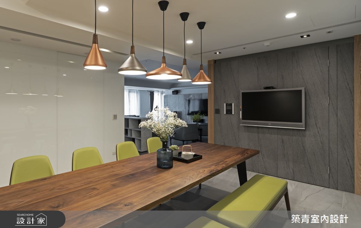 100坪新成屋(5年以下)＿現代風餐廳案例圖片＿築青室內裝修有限公司＿築青_55之15