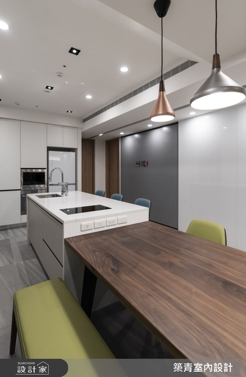 100坪新成屋(5年以下)＿現代風餐廳案例圖片＿築青室內裝修有限公司＿築青_55之12