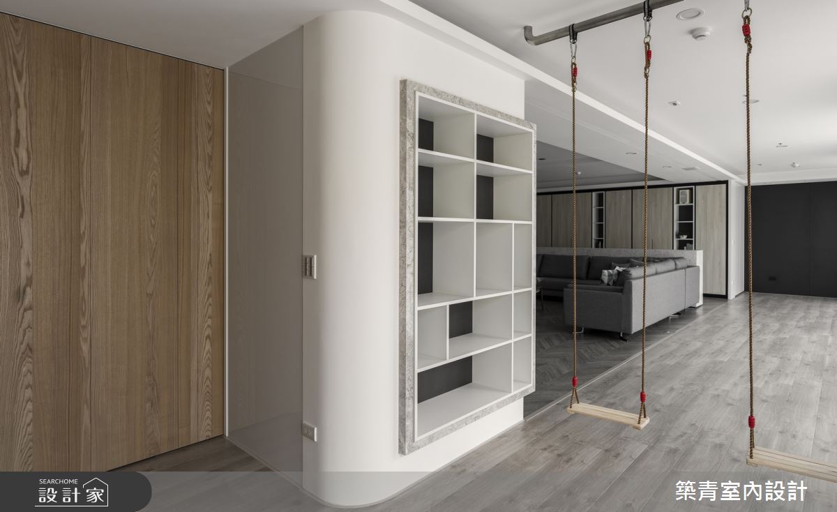 100坪新成屋(5年以下)＿現代風書房案例圖片＿築青室內裝修有限公司＿築青_55之18